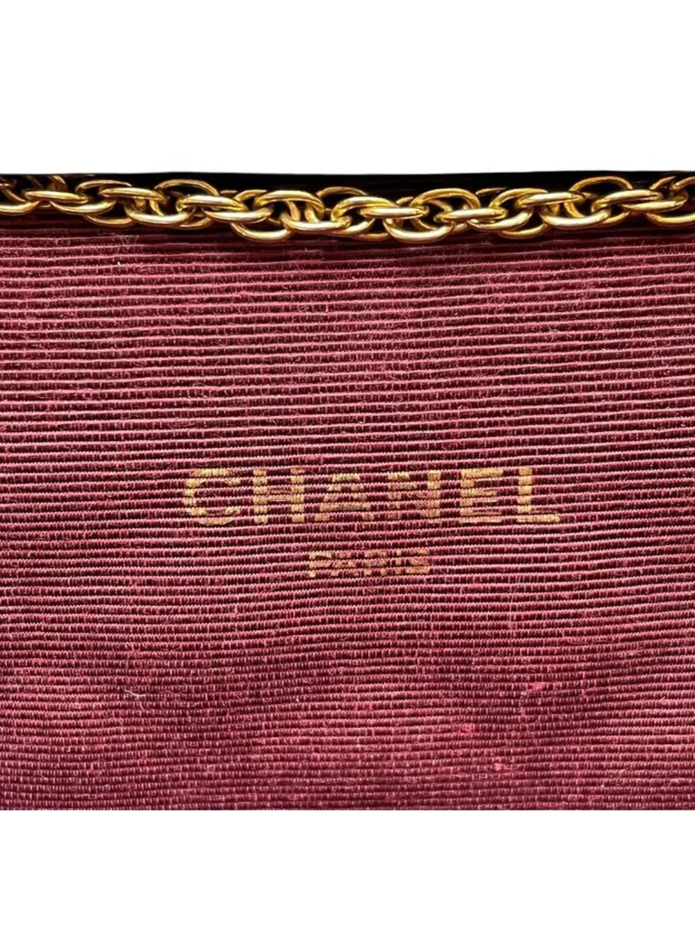 Chanel Lambskin Mini Quilted Chain Shoulder Bag CC Logo - Picture 9 of 10